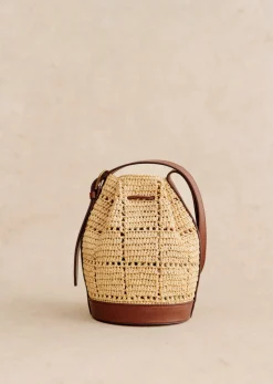 Bourse Mini Farrow Raphia