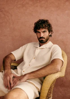 Chemise Holt Gaufrée