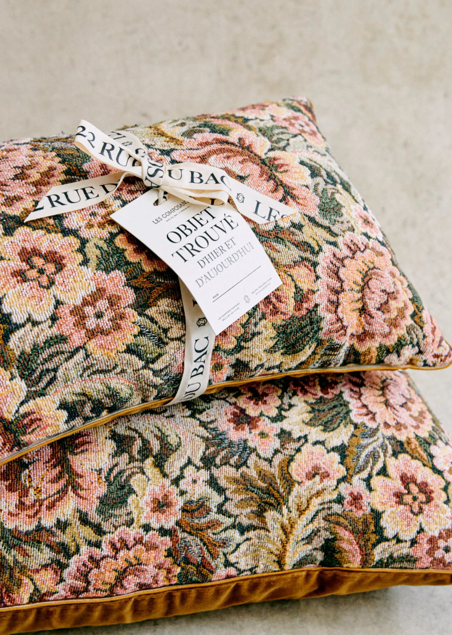 Coussin Vintage - Très Grand Modèle