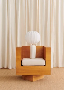 Lampe Traviata - écru