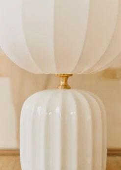 Lampe Traviata Petit Modèle - Ecru