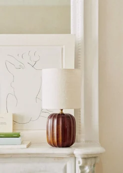 Lampe Traviata Petit Modèle - Acajou