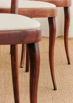 Lot De 6 Chaises En Hêtre Vintage
