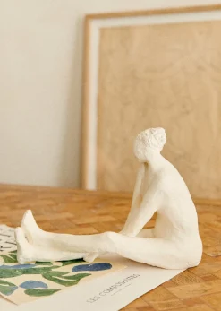 Sculpture Guénolée Courcoux - Femme Jambes Allongées Grand Modèle