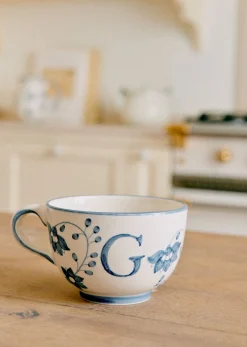 Tasse Poème - Bleu Orage