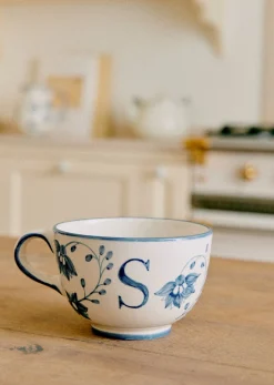 Tasse Poème - Bleu Orage