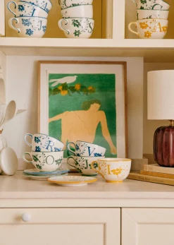 Tasse Poème - Bleu Orage