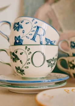 Tasse Poème - Bleu Orage