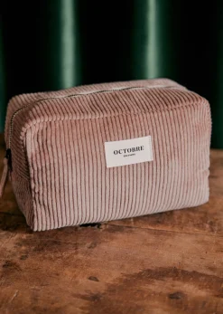 Trousse De Toilette Twyman Velours Côtelé